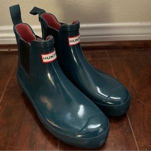 Like new low Hunter boots